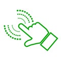 Hand Making Selection Icon